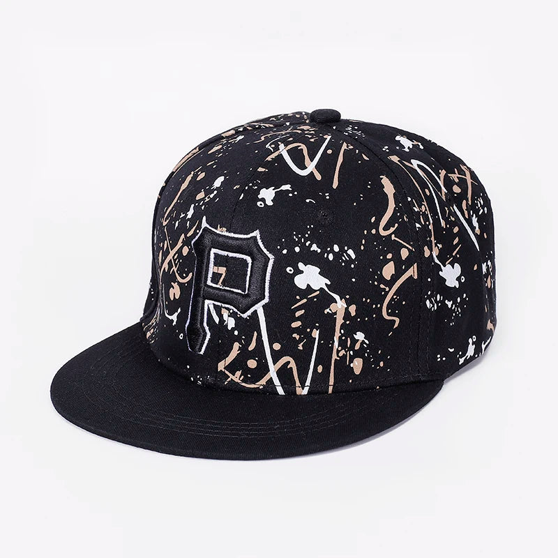 Acrylic Embroidered Unisex Hip-Hop Snapback Cap