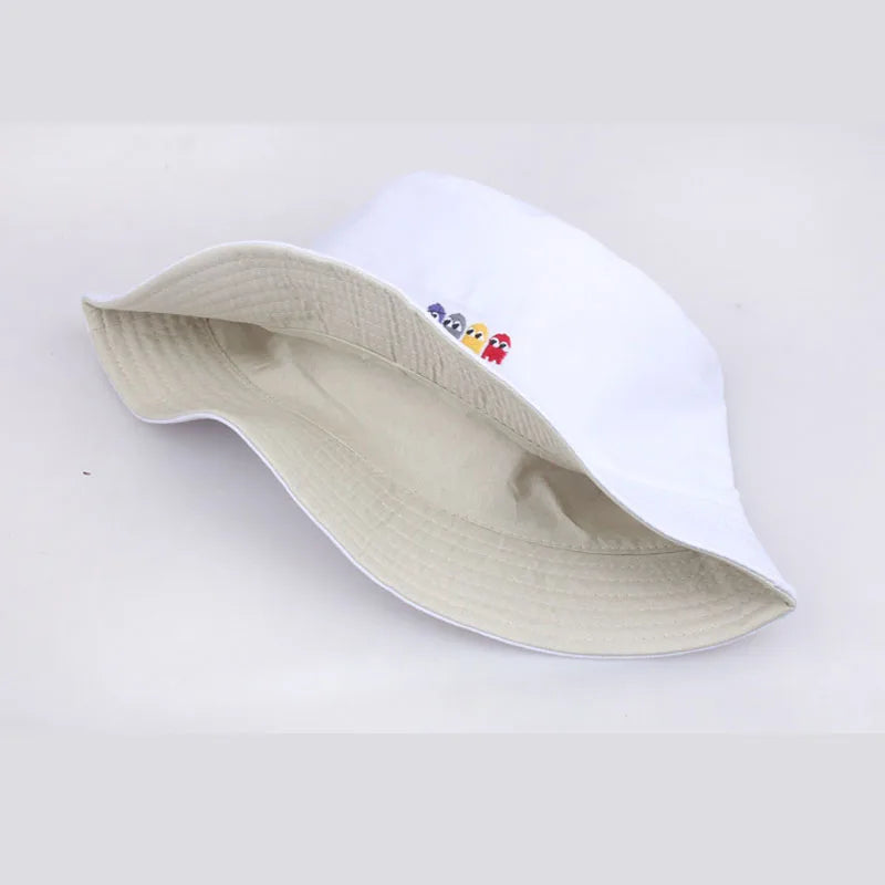 Anime Cartoon Embroidered Bucket Hat