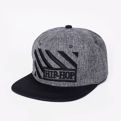 Acrylic Embroidered Unisex Hip-Hop Snapback Cap