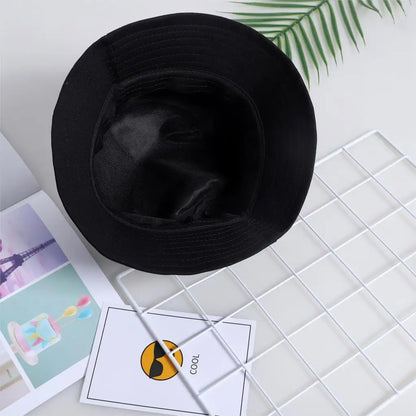 Pew Pew Madafakas Black Cat Bucket Caps Women