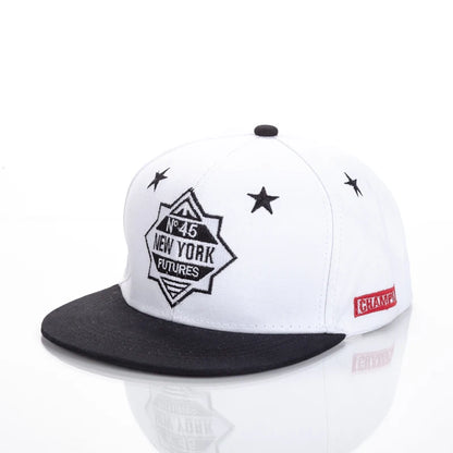Acrylic Embroidered Unisex Hip-Hop Snapback Cap