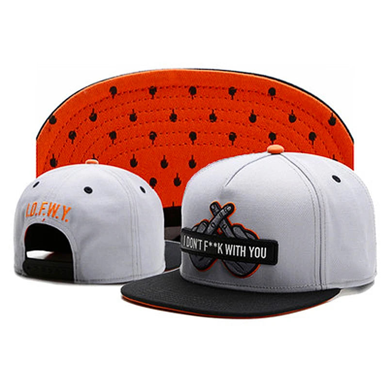 FASTBALL CASH Embroidered Hip-Hop Snapback Cap
