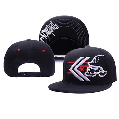 Metal Mulisha Embroidered Cotton Hip-Hop Snapback Cap