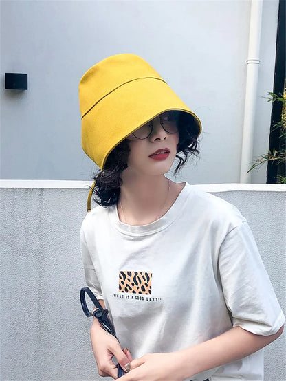 Spring New Fashion Women Bucket Hats Size 56-58cm