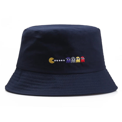 Anime Cartoon Embroidered Bucket Hat