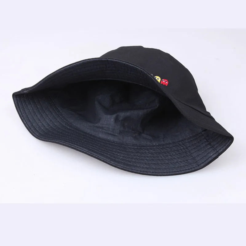 Anime Cartoon Embroidered Bucket Hat
