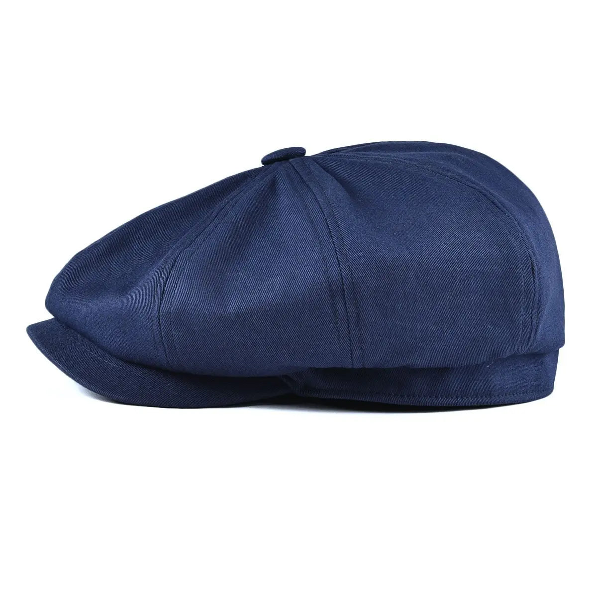 Newsboy Cap Men's Twill Cotton Eight Panel Hat Women's Size 57-63cm
