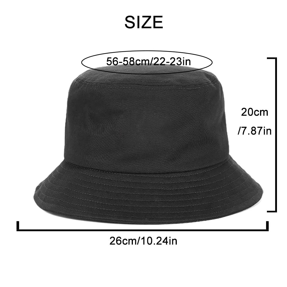 Pew Pew Madafakas Black Cat Bucket Caps Women