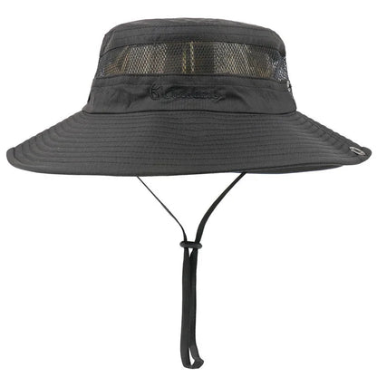 Camouflage Wide Brim Outdoor Fishing Bucket Hat