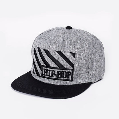Acrylic Embroidered Unisex Hip-Hop Snapback Cap