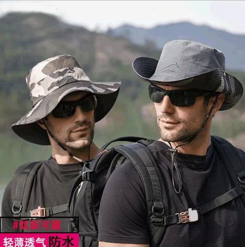 Reversible Foldable Mesh UV Protection Bucket Hat