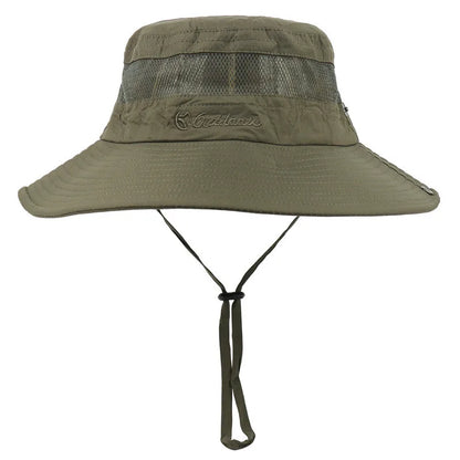 Camouflage Wide Brim Outdoor Fishing Bucket Hat