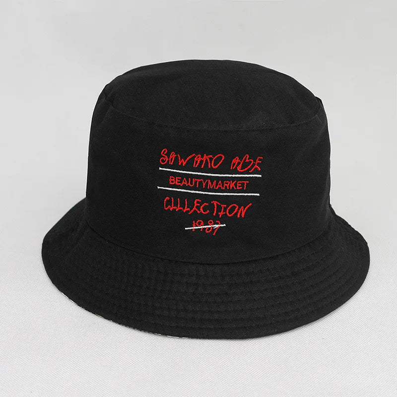 Printed Cotton Travel Bucket Hat