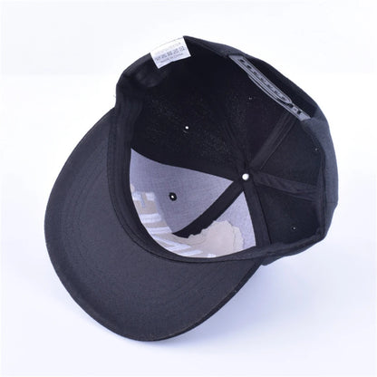 King Queen Embroidered Couple Snapback Caps Set