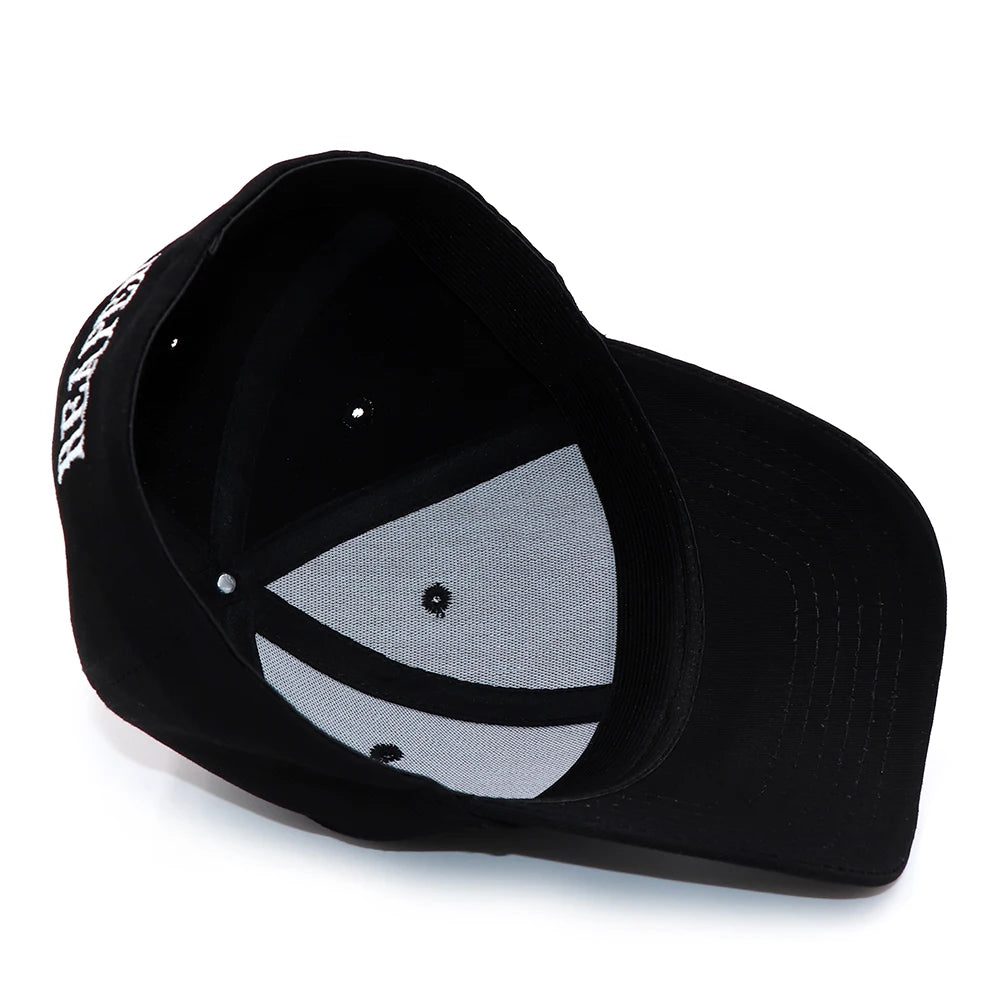Black Hats Sons Of Anarchy For Reaper Crew Fitted Baseball Cap