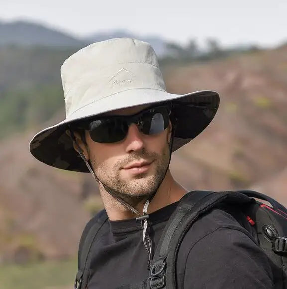 Reversible Foldable Mesh UV Protection Bucket Hat