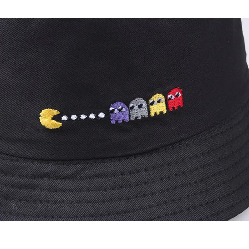 Anime Cartoon Embroidered Bucket Hat