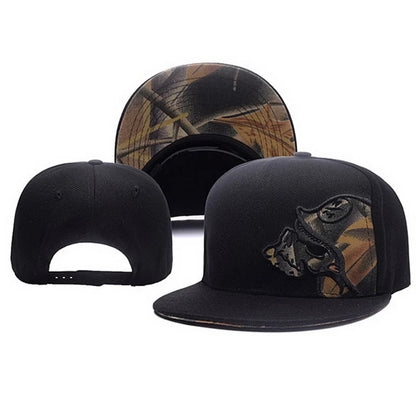 Metal Mulisha Embroidered Cotton Hip-Hop Snapback Cap