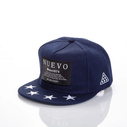 Acrylic Embroidered Unisex Hip-Hop Snapback Cap
