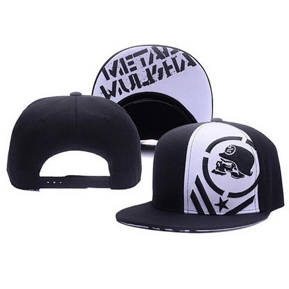 Metal Mulisha Embroidered Cotton Hip-Hop Snapback Cap