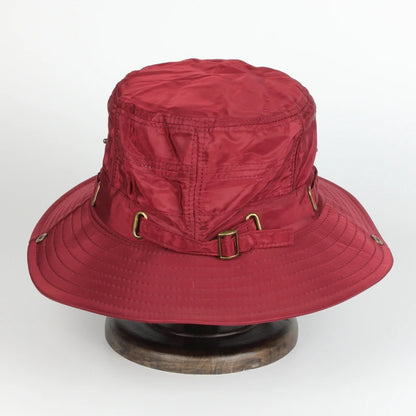 Custom Logo Sweat-Absorbent Wide Brim Bucket Hat