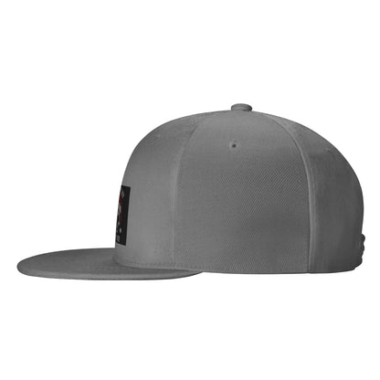 I Survived The Naughty List Funny Holiday Flat Brim Snapback Cap