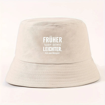 German Quote All-Season Bucket Hat