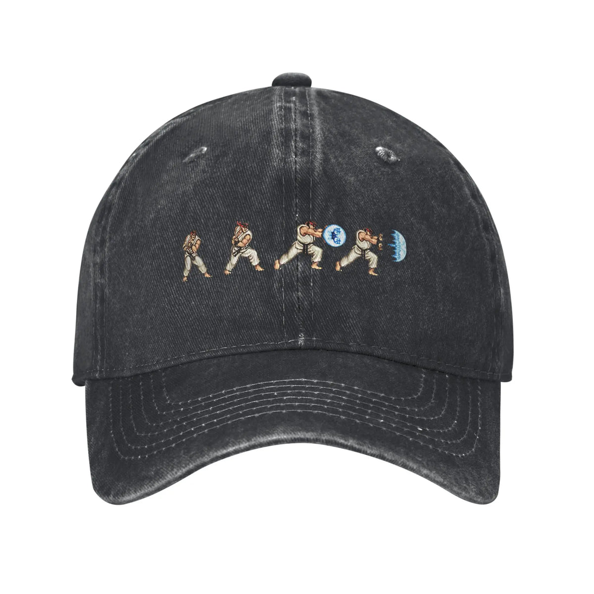 Street Fighter Ryu Movie 2026 Adjustable Trucker Baseball Cap