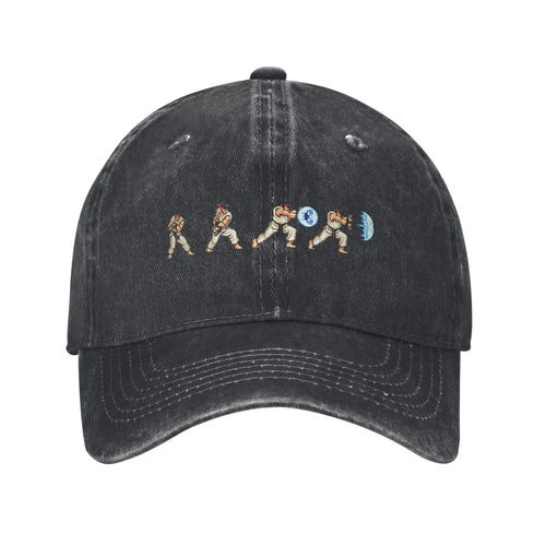Street Fighter Ryu Movie 2026 Adjustable Trucker Baseball Cap