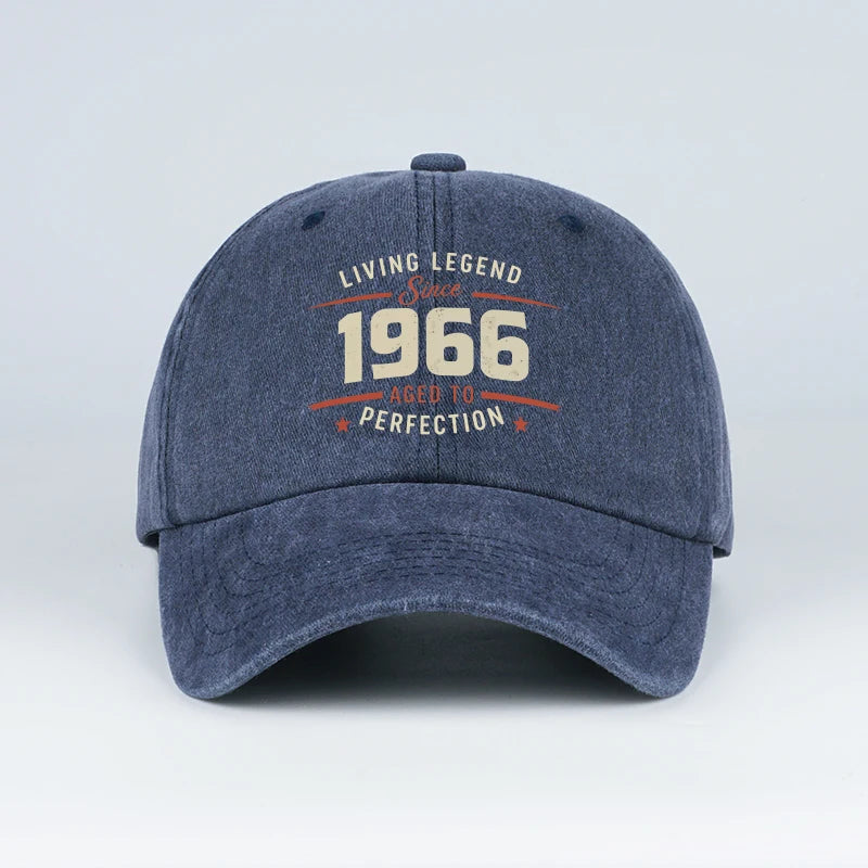 Living Legend 1966 Washed Baseball Cap