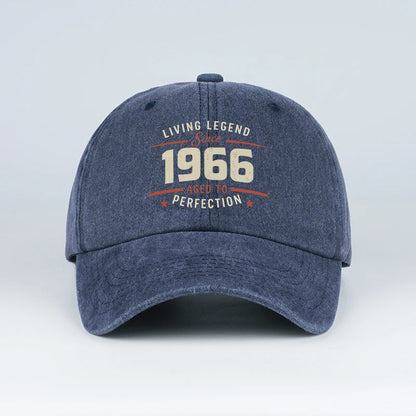 Living Legend 1966 Washed Baseball Cap