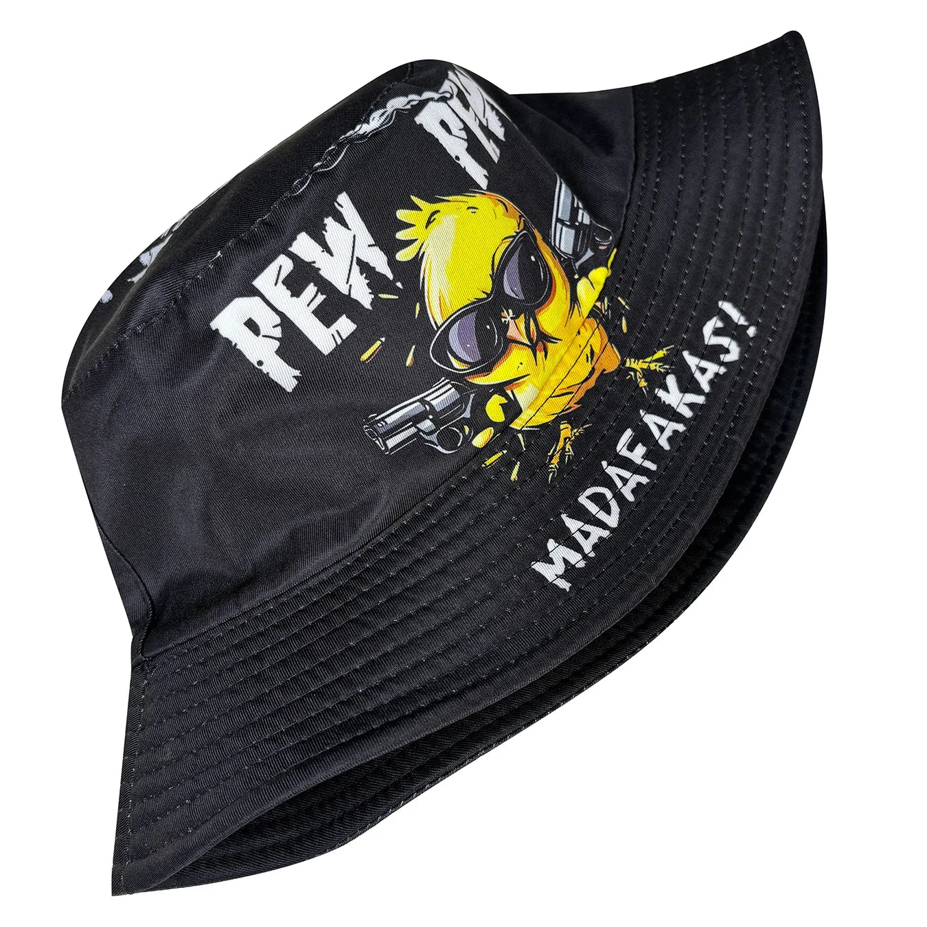 Cool Duck Fisherman Hat Lightweight Cartoon Duck