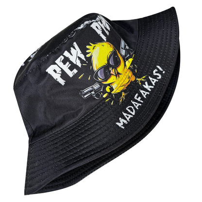Cool Duck Fisherman Hat Lightweight Cartoon Duck