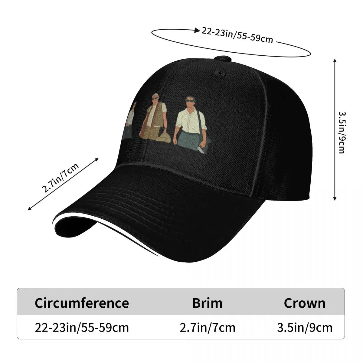 The 3 Dads Lightweight Baseball Cap