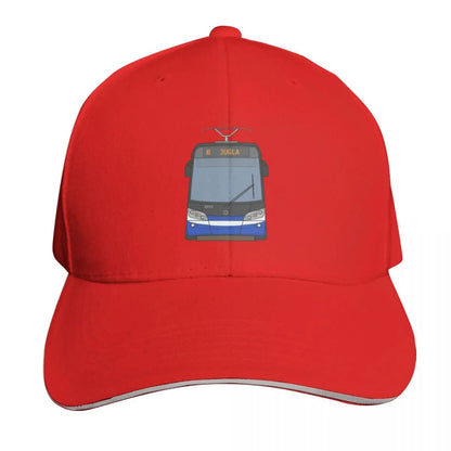 Riga Tram Vintage Transit Baseball Cap