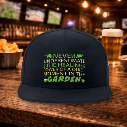 Garden Quote Snapback Cap