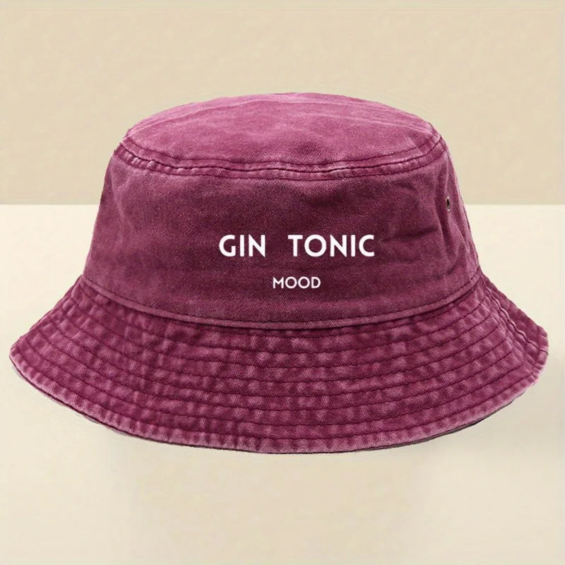 Lettered Bucket Hat