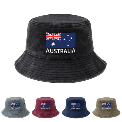 Football Event 2026 Printed Australian Flag Bucket Hat