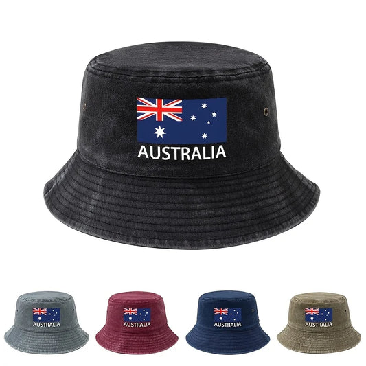 Football Event 2026 Printed Australian Flag Bucket Hat