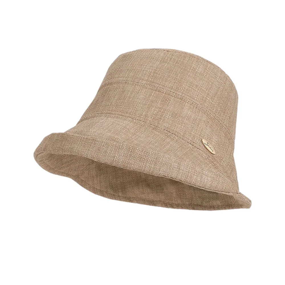 Foldable Wide Brim Breathable Summer Bucket Hat