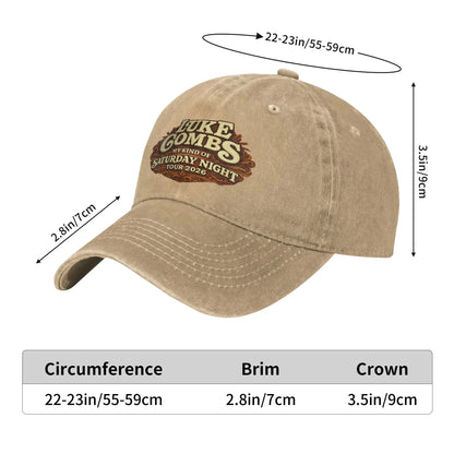 Luke Combs Saturday Night Tour Baseball Cap