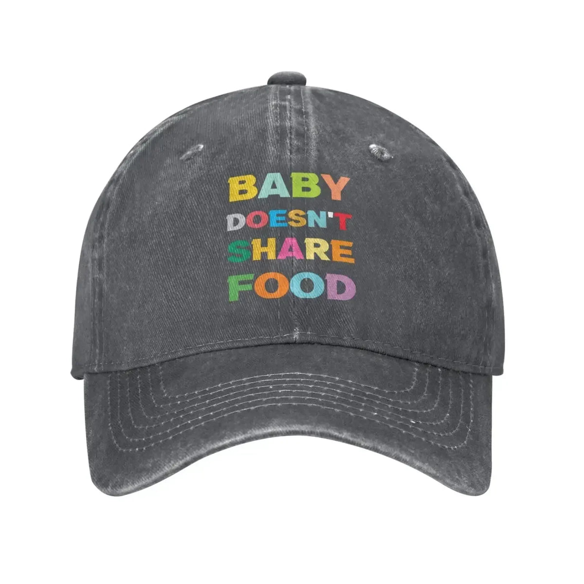 Baby Doesn't Share Food Vintage Baseball Cap