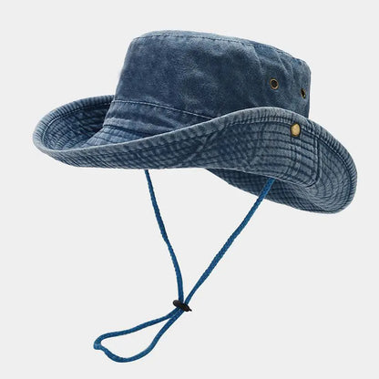 Four Seasons Cotton Solid Bucket Hat
