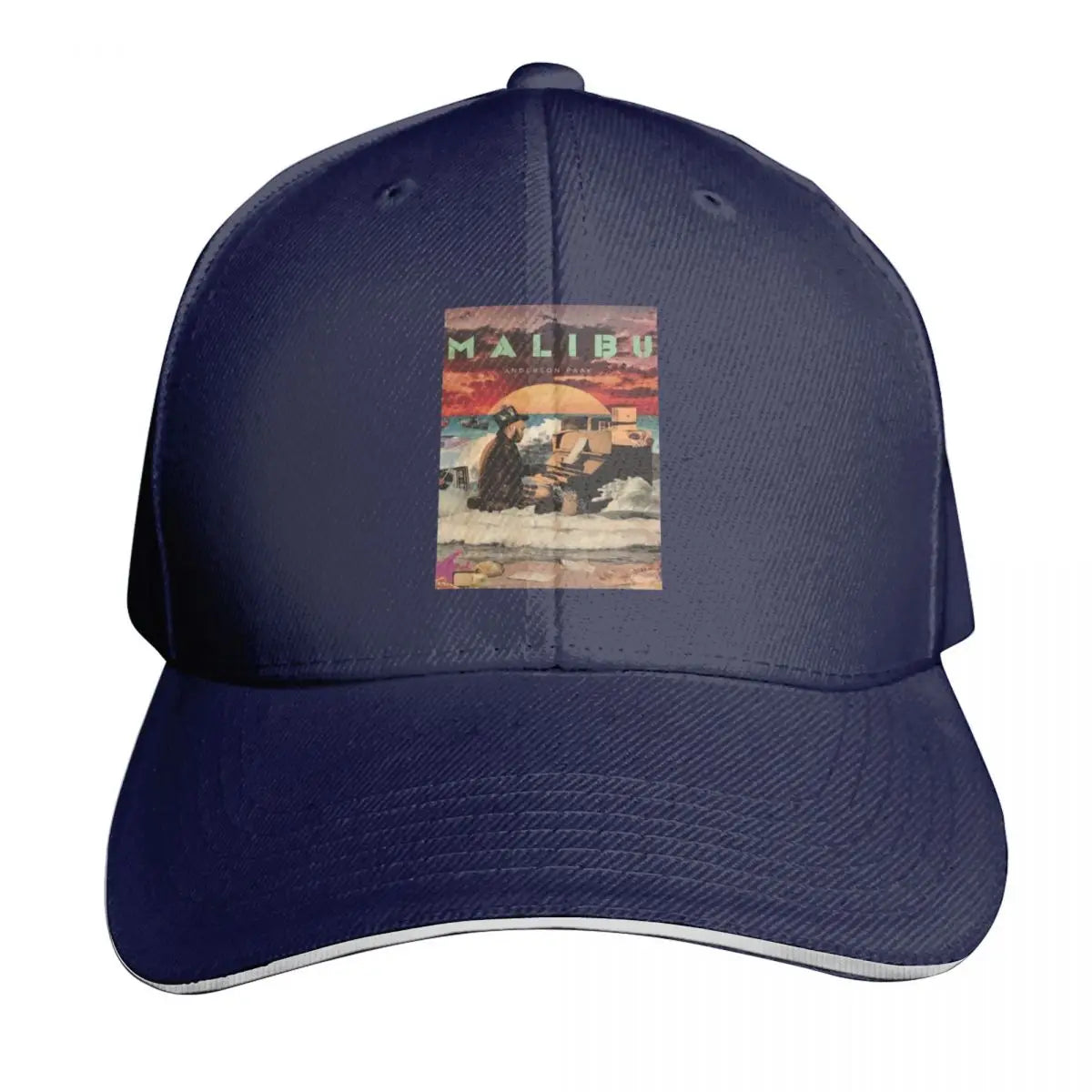 Musical Feel Contrast Two Tone Baseball Cap