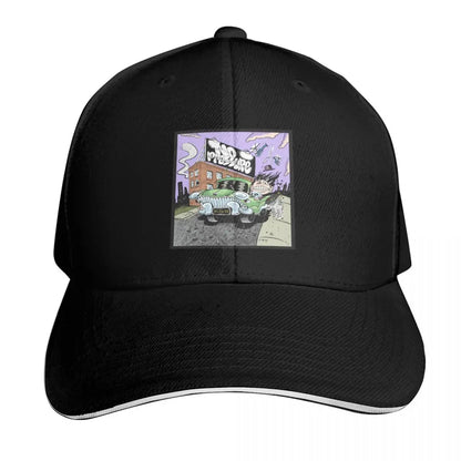 No Pressure Vintage Graphic Baseball Cap