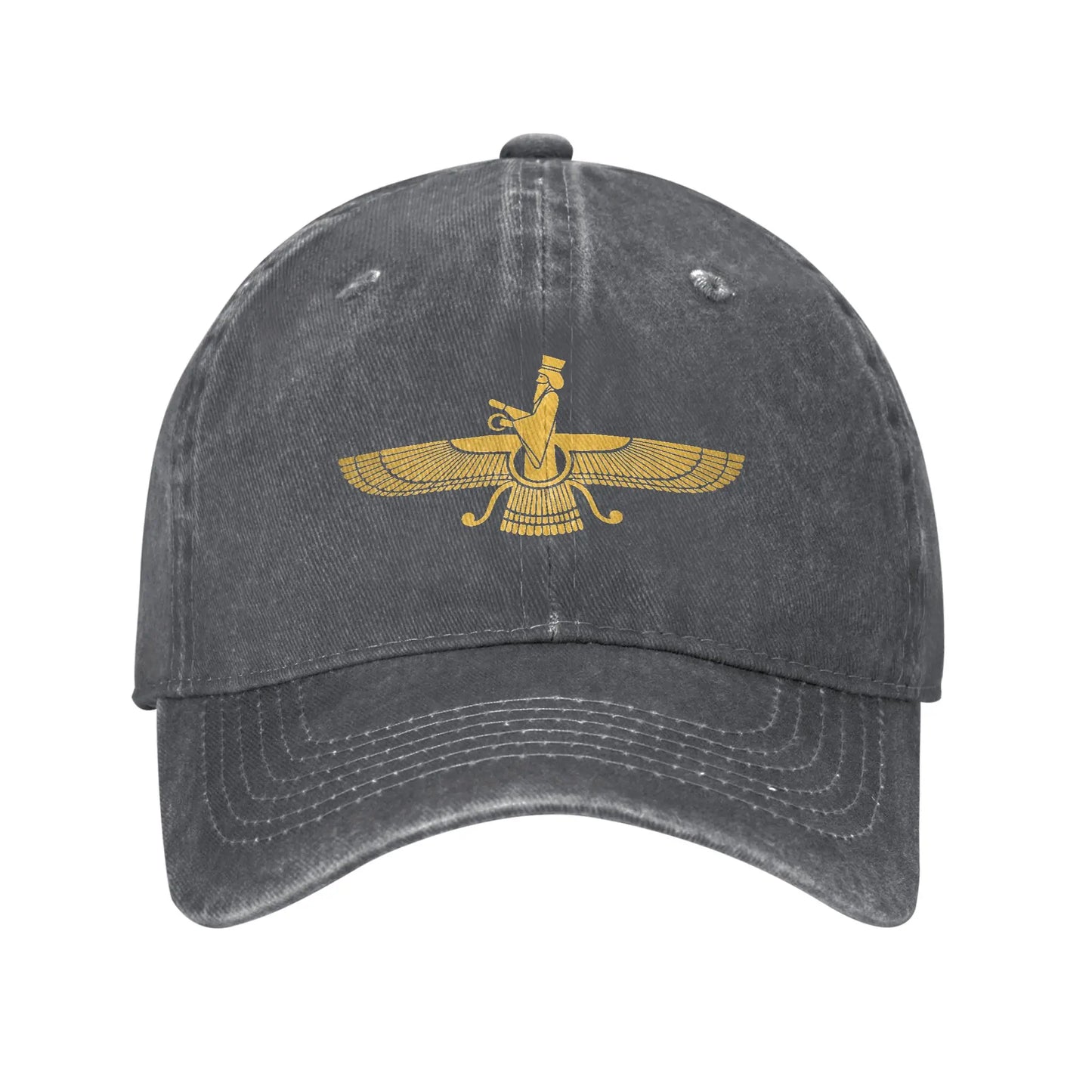 King Reza Pahlavi Vintage Trucker Baseball Cap