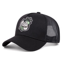 Black Curved Mesh