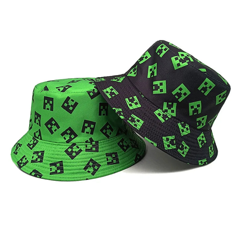 Game Pattern Bucket Hat For Women Men Summer