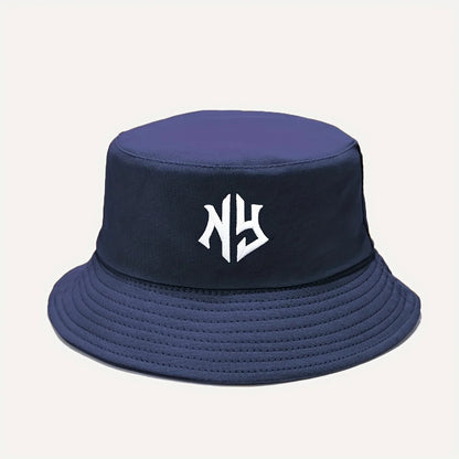 1pc "NY" Printed Bucket Hat Breathable