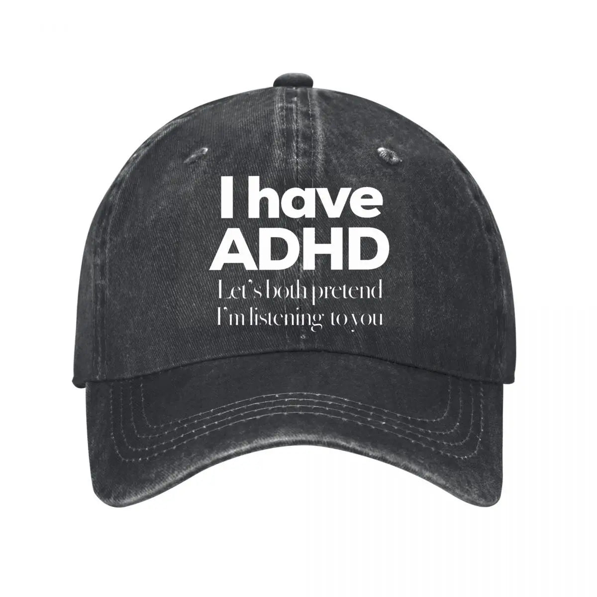 ADHD Pretend Listening Baseball Cap